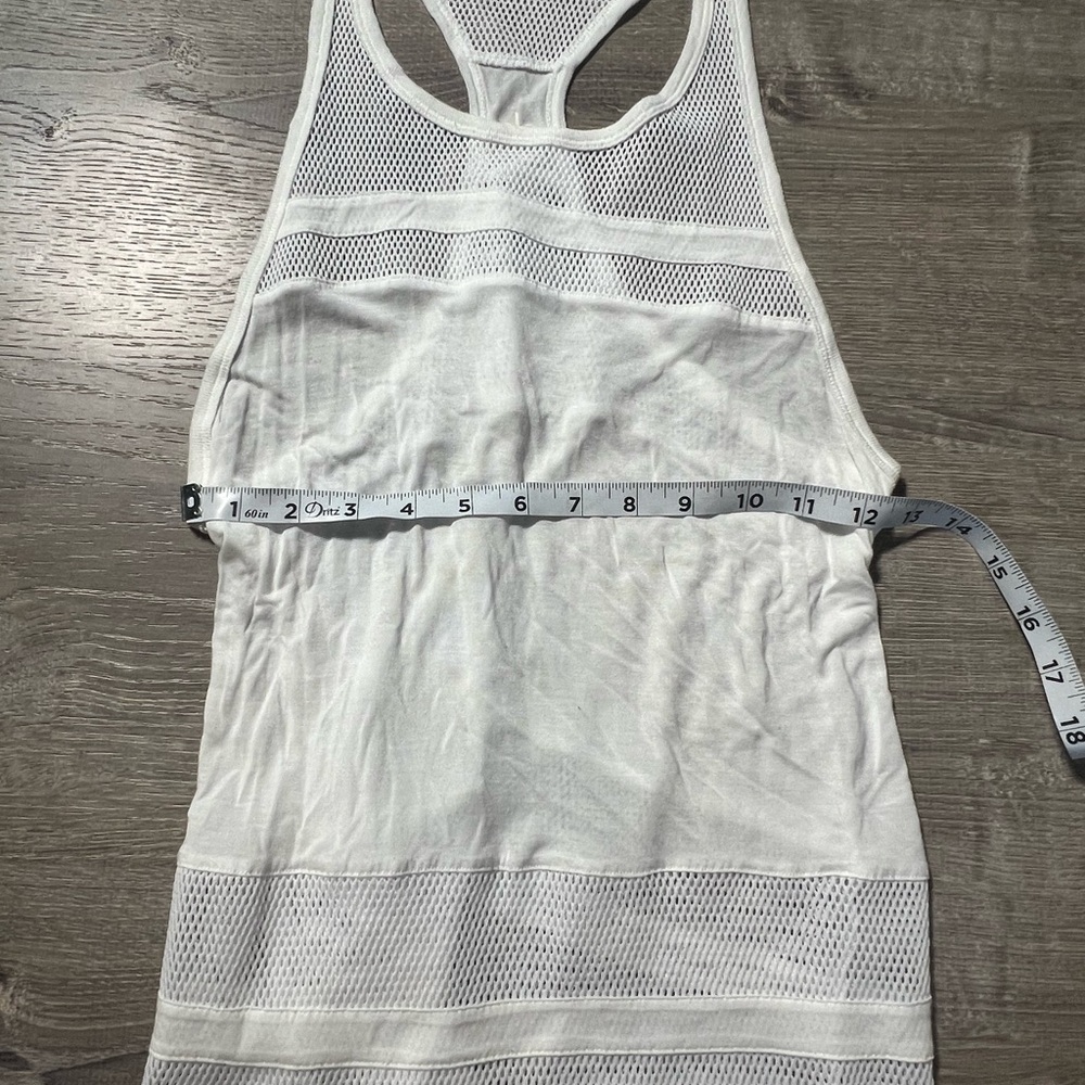 Alo White Athletic Tank - Picture 2 of 5